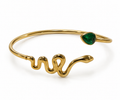 Pulsera Esmeralda Wave
