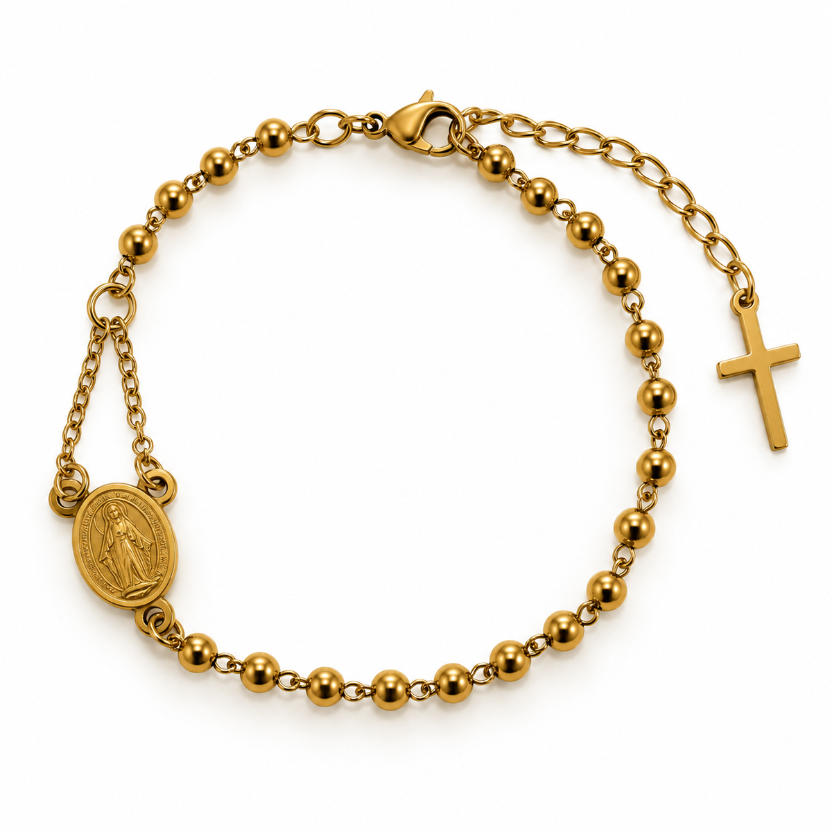 Pulsera Devoción Dorada