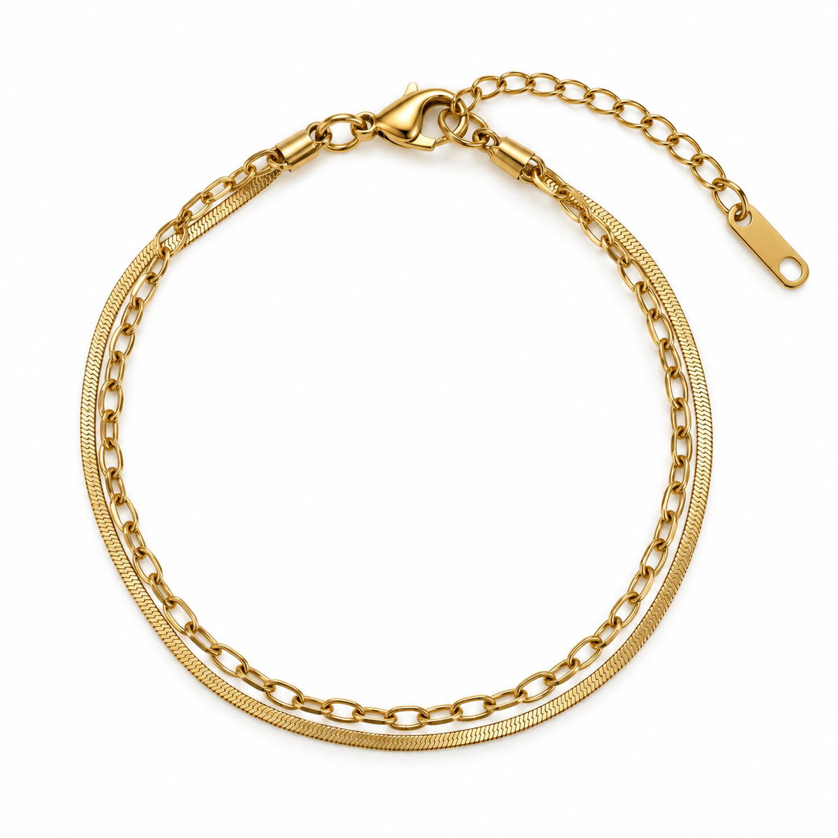 Pulsera Doble Trama