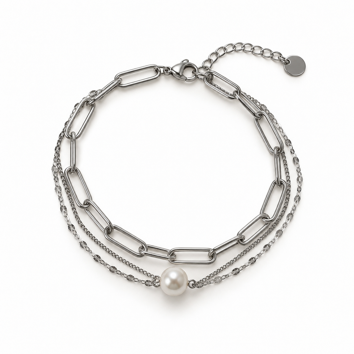 Pulsera Tríada Perla